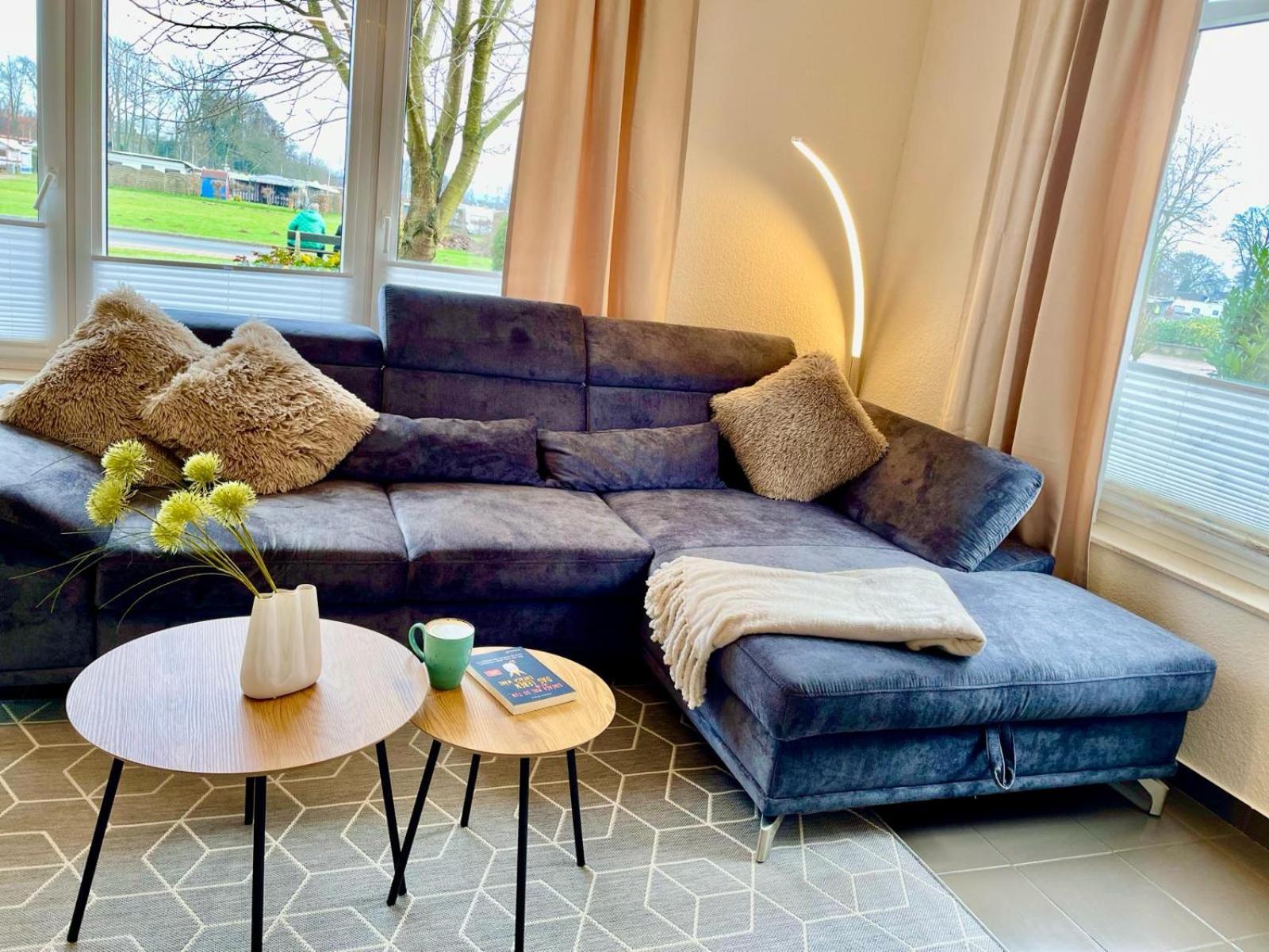 Seeliebe, 300 Meter Zum Wasser, Mit Terrasse Und Garten Apartment Lembruch